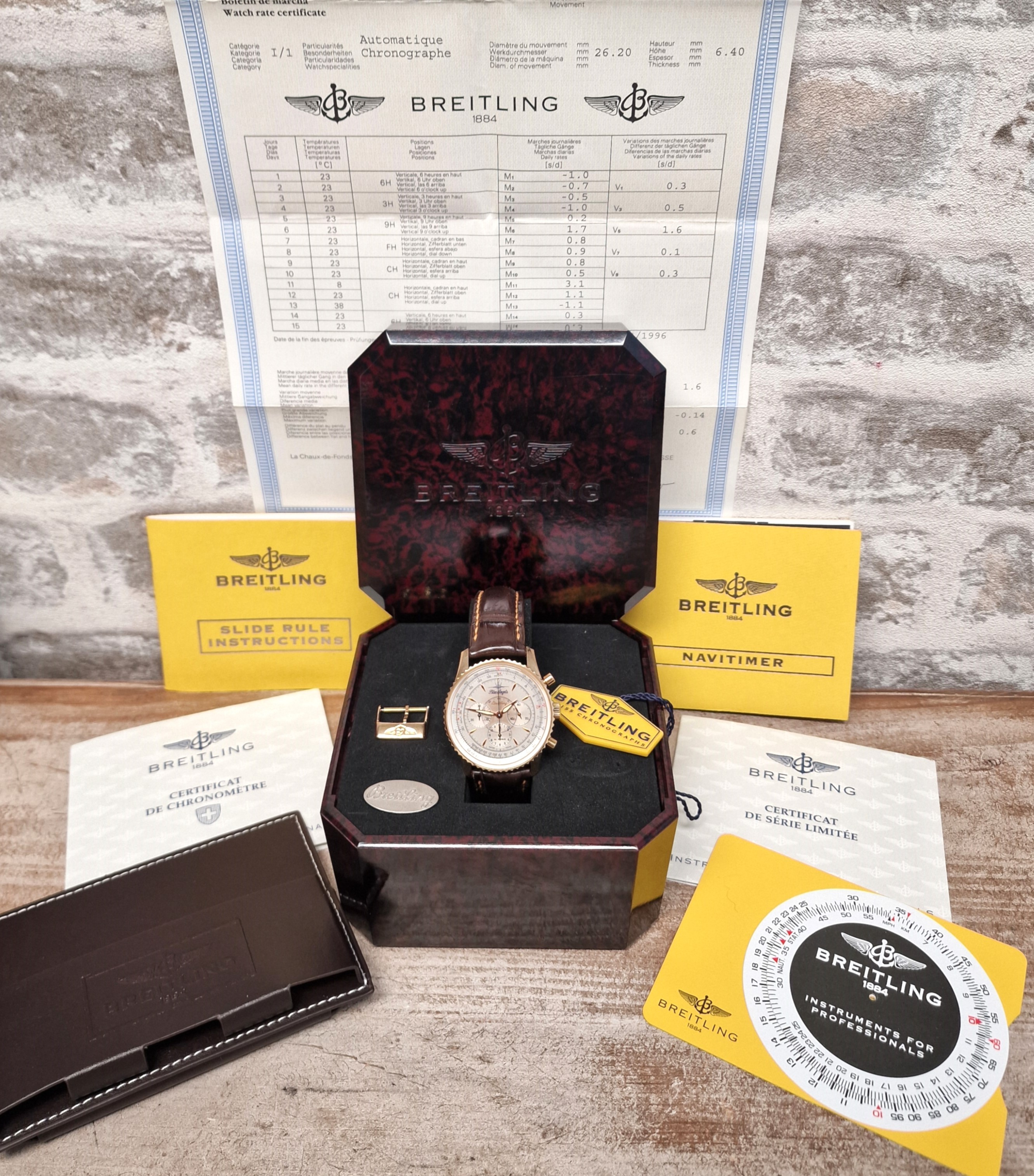 Breitling 18k Blue Angels Limited