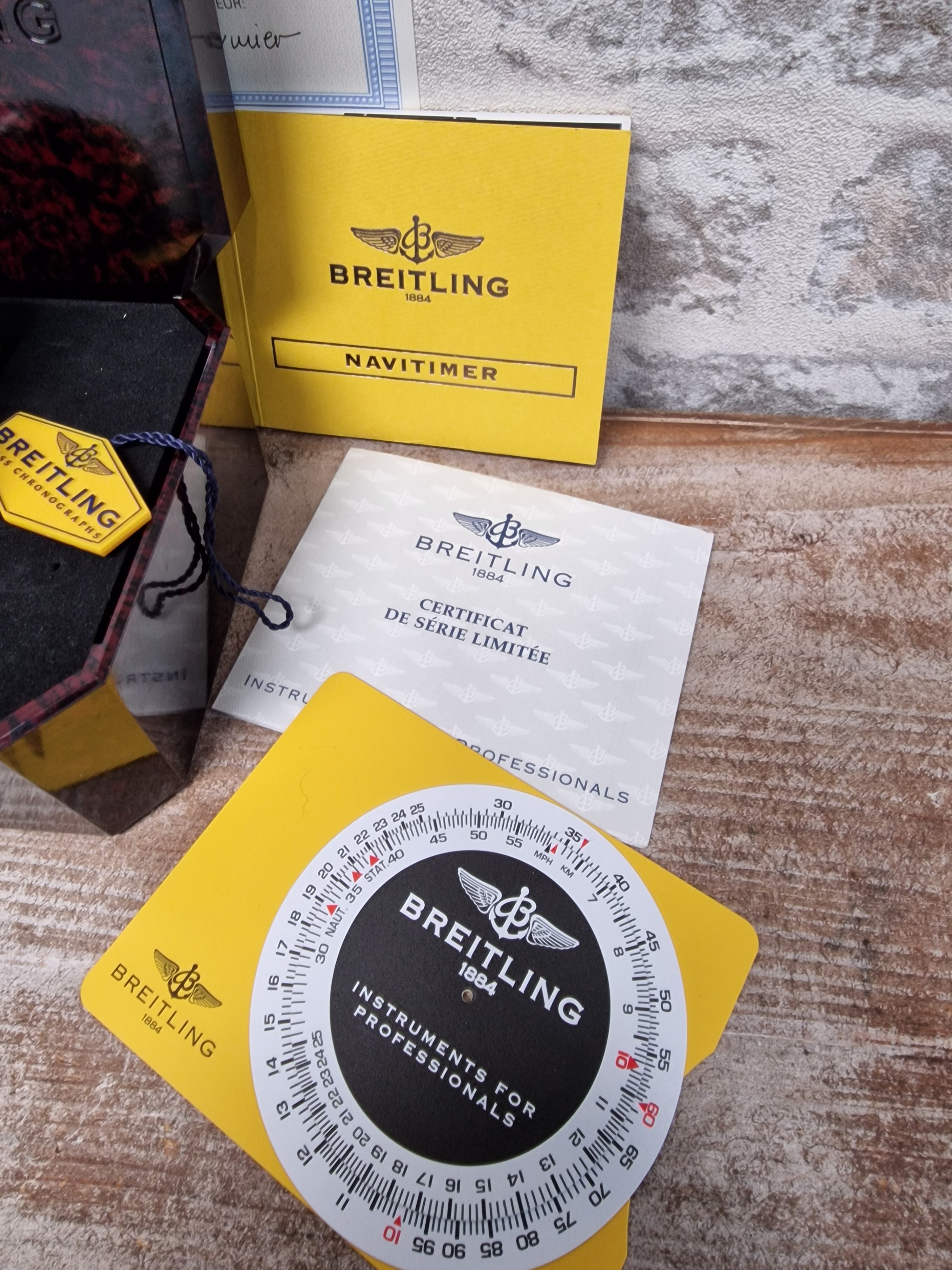 Breitling 18k Blue Angels Limited