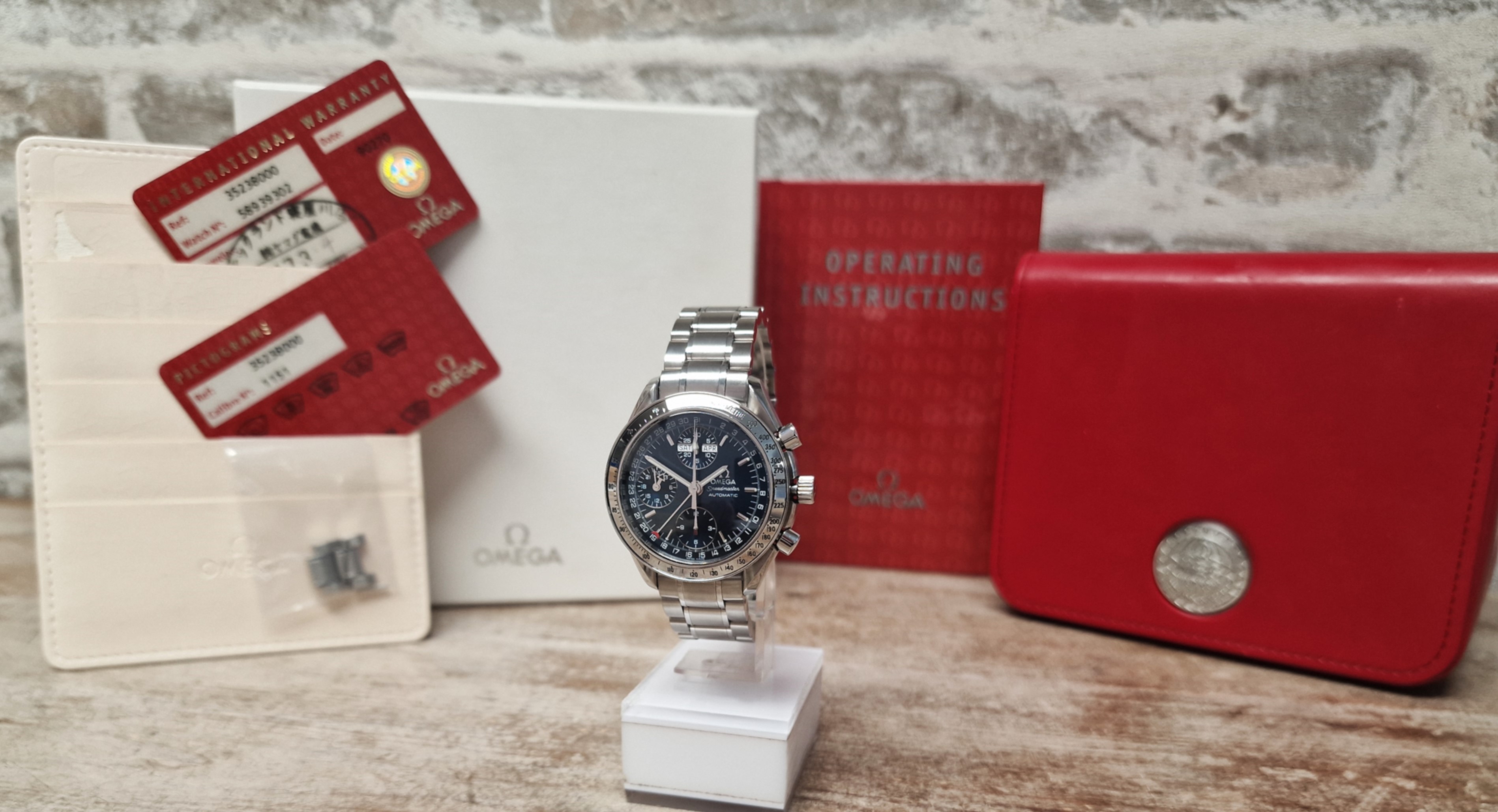 Omega Speedmaster Triple Date Full Set