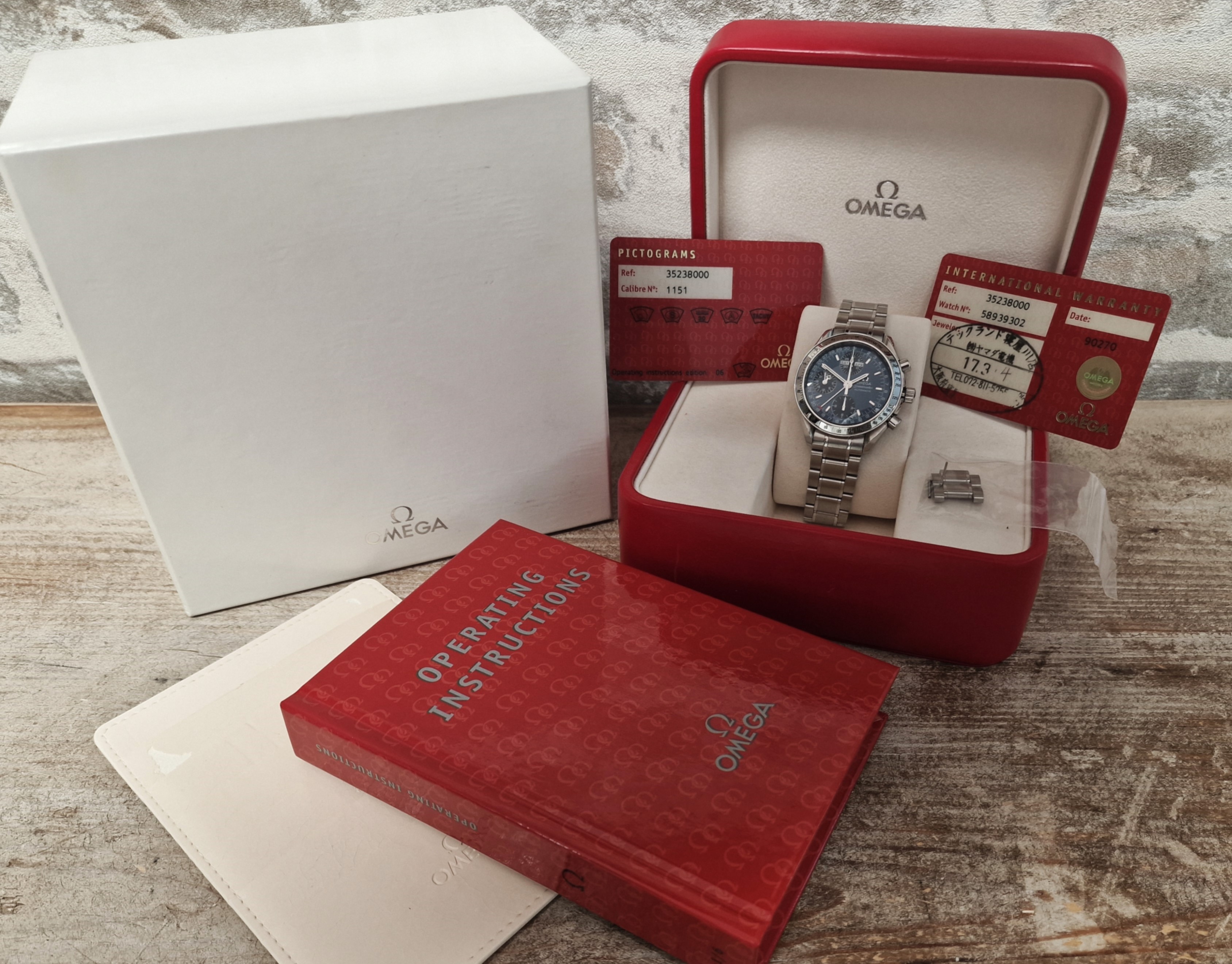 Omega Speedmaster Triple Date Full Set