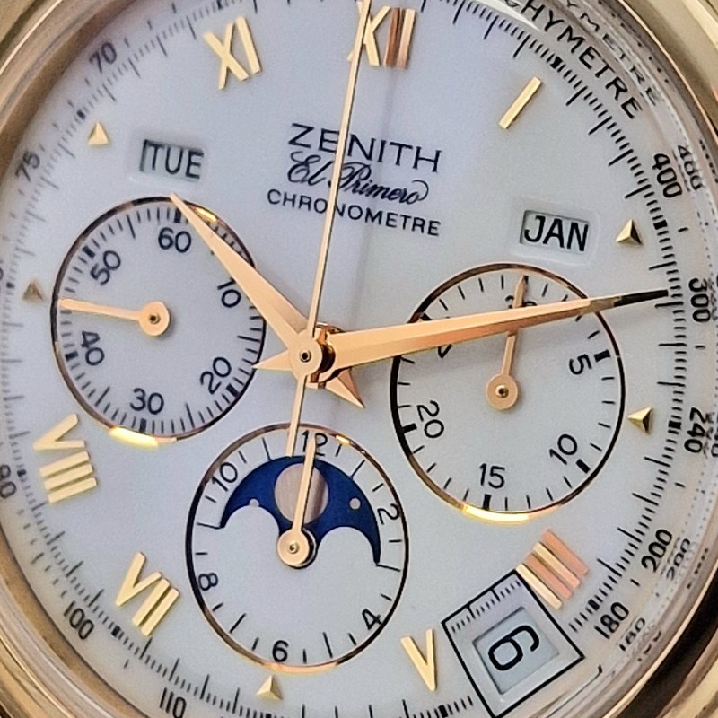 Zenith 18k El Primero Chronomaster Full Set - Sold