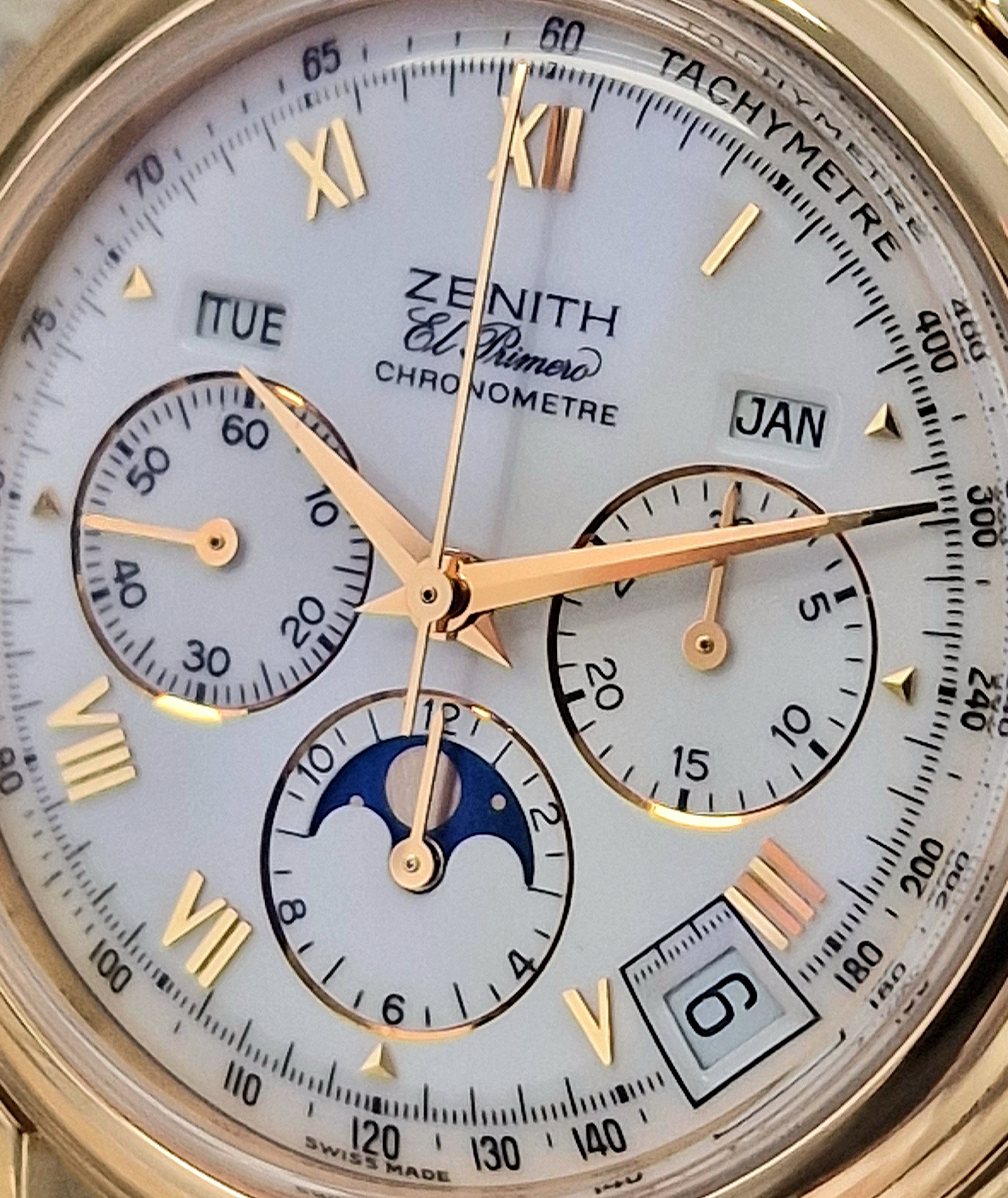 Zenith 18k El Primero Chronomaster Full Set - Sold