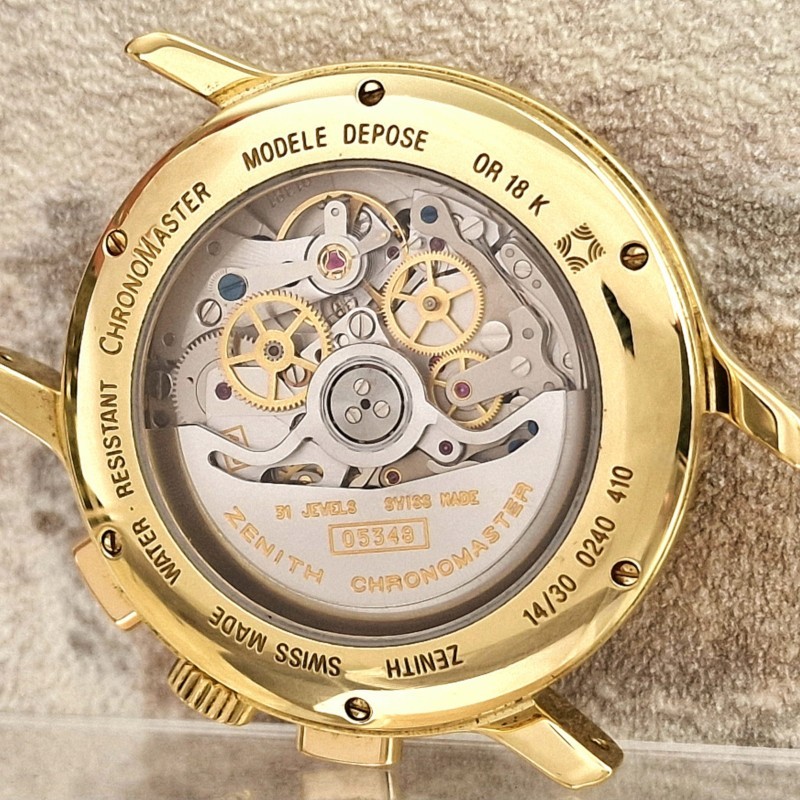 Zenith 18k El Primero Chronomaster Full Set - Sold