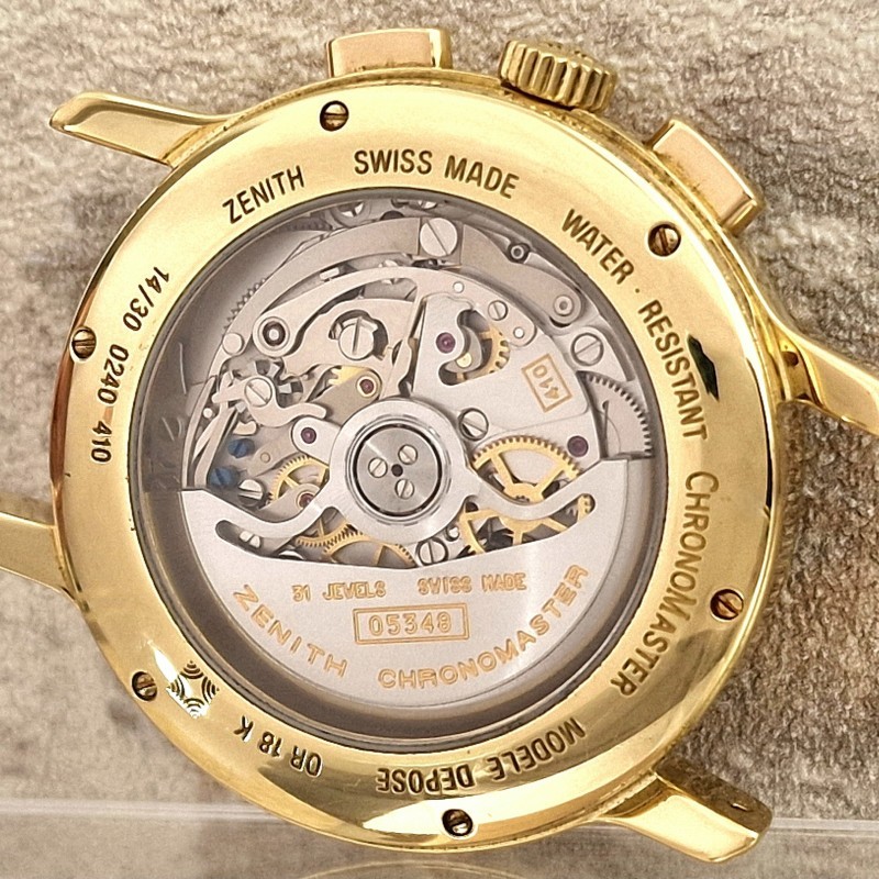 Zenith 18k El Primero Chronomaster Full Set - Sold