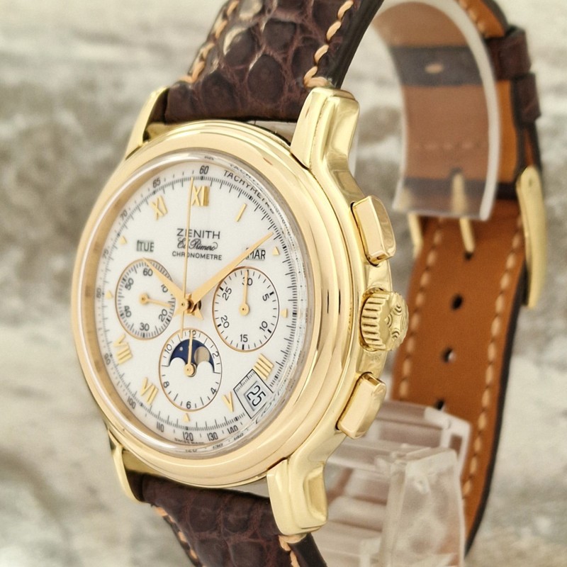Zenith 18k El Primero Chronomaster Full Set - Sold