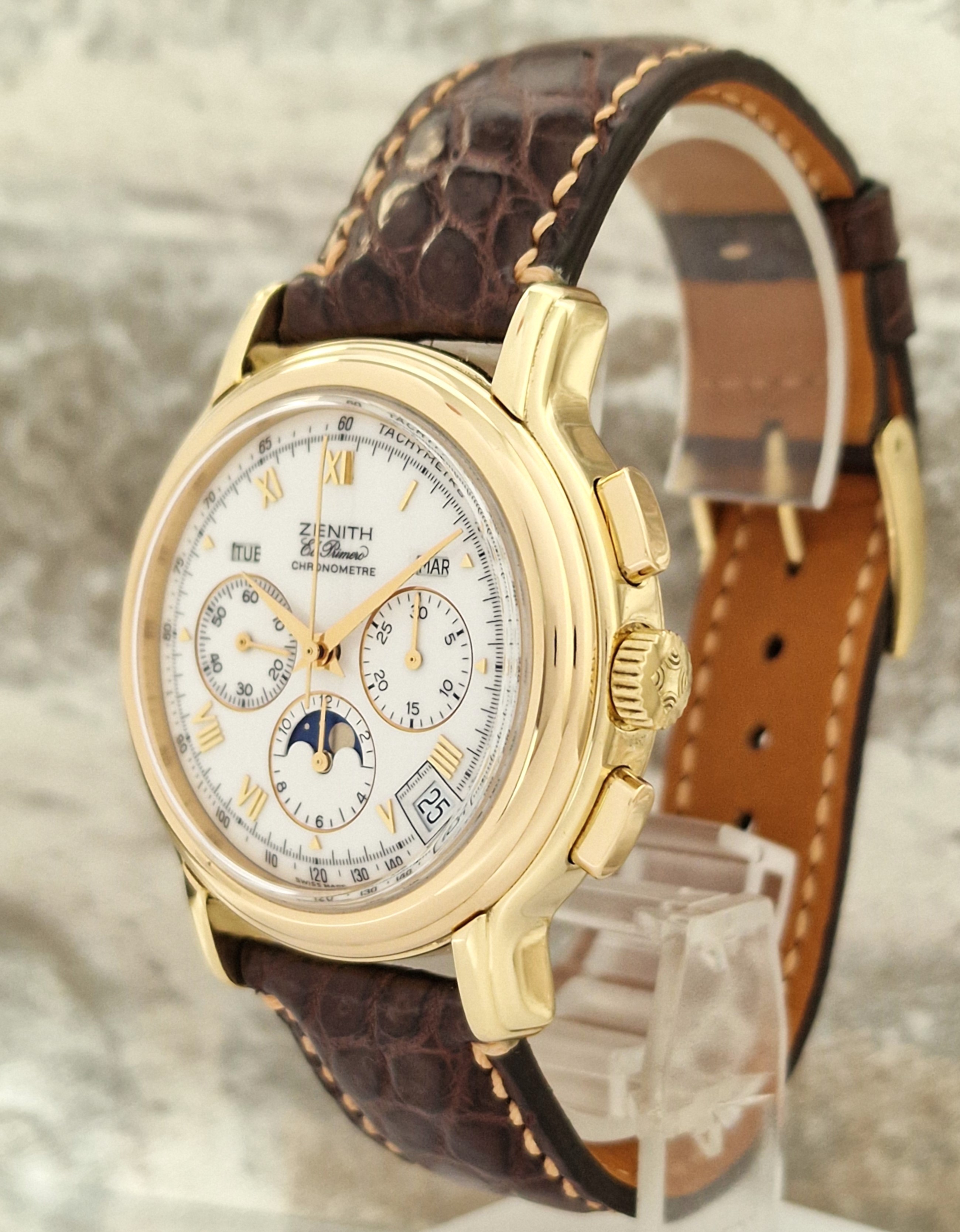 Zenith 18k El Primero Chronomaster Full Set - Sold