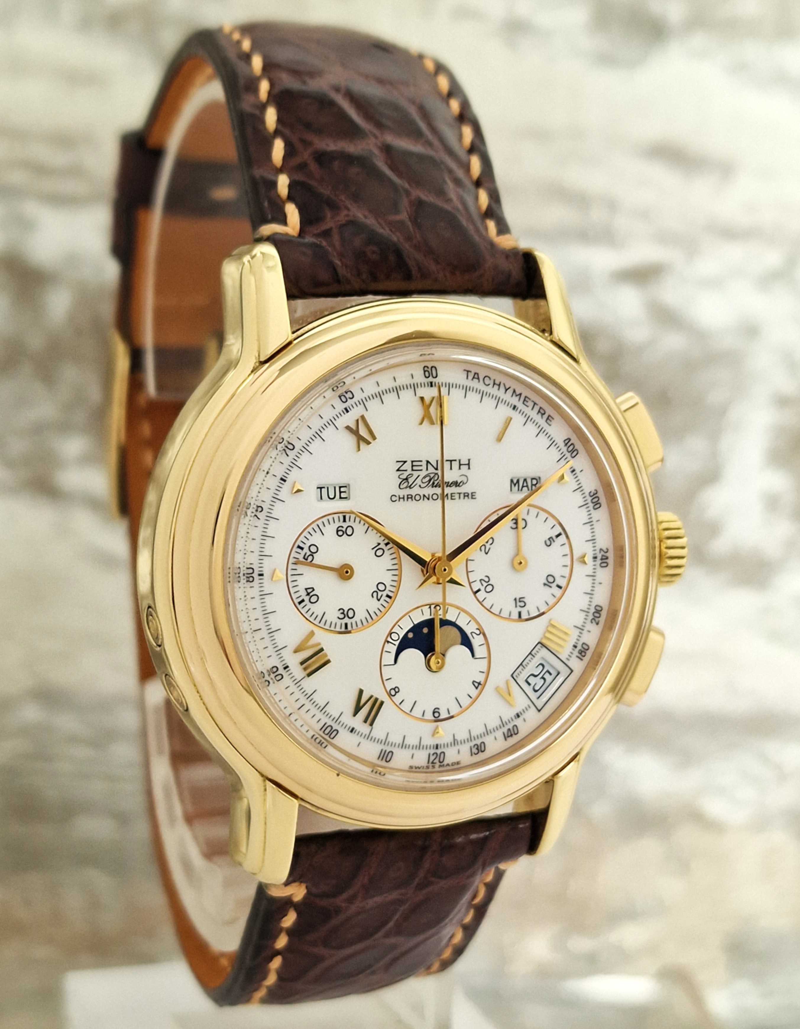 Zenith 18k El Primero Chronomaster Full Set - Sold