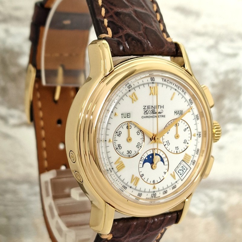 Zenith 18k El Primero Chronomaster Full Set - Sold