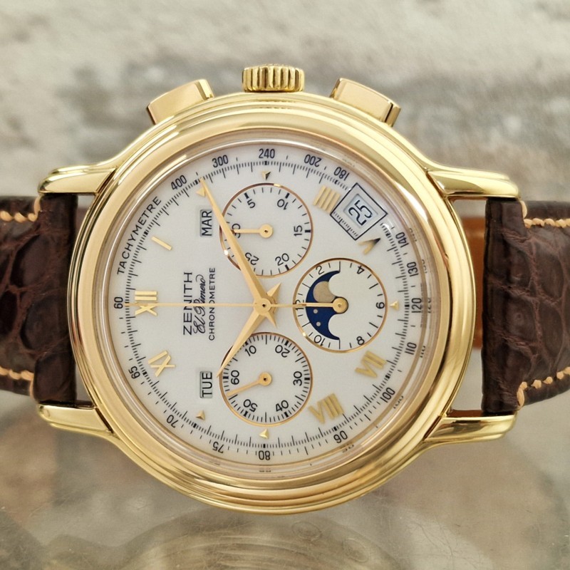 Zenith 18k El Primero Chronomaster Full Set - Sold