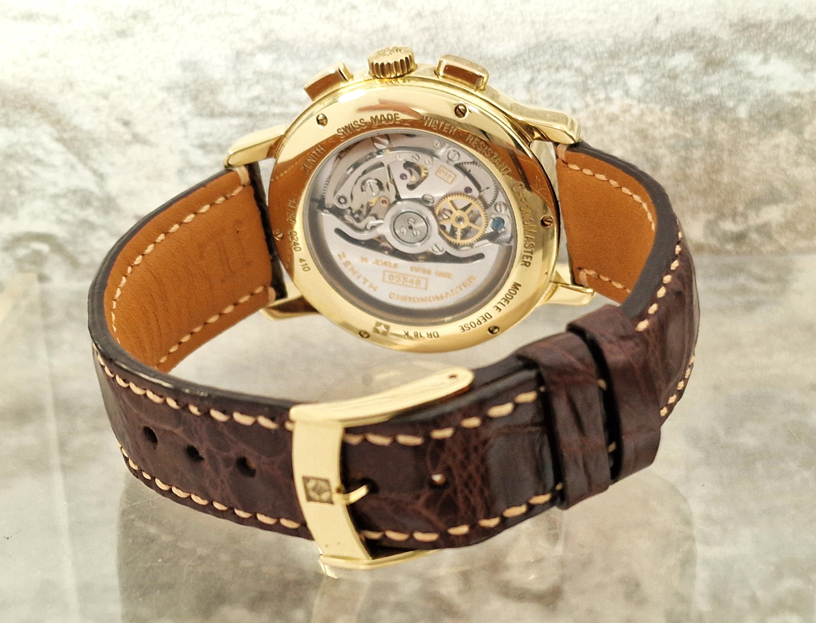 Zenith 18k El Primero Chronomaster Full Set - Sold