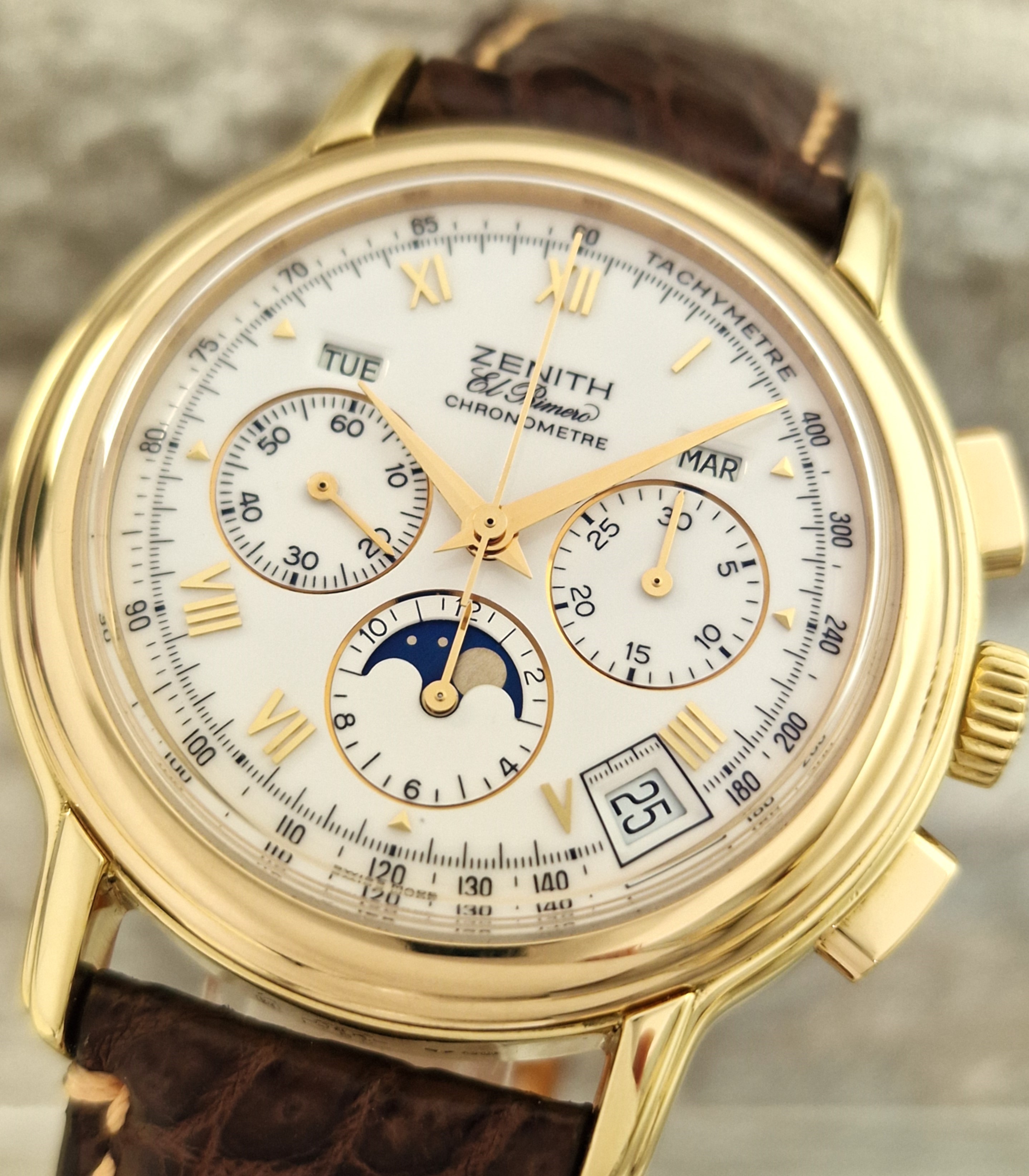 Zenith 18k El Primero Chronomaster Full Set - Sold