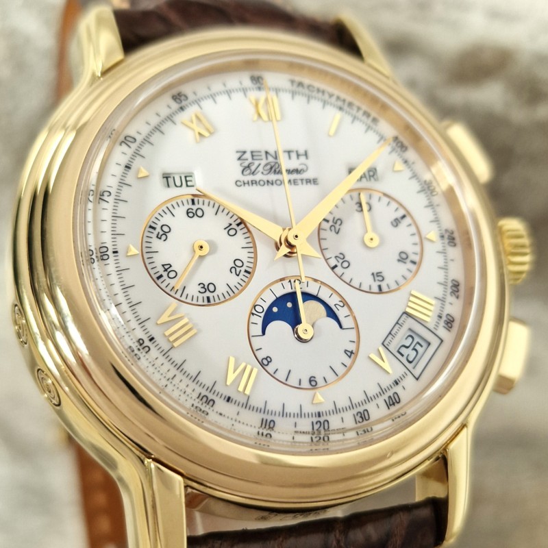 Zenith 18k El Primero Chronomaster Full Set - Sold