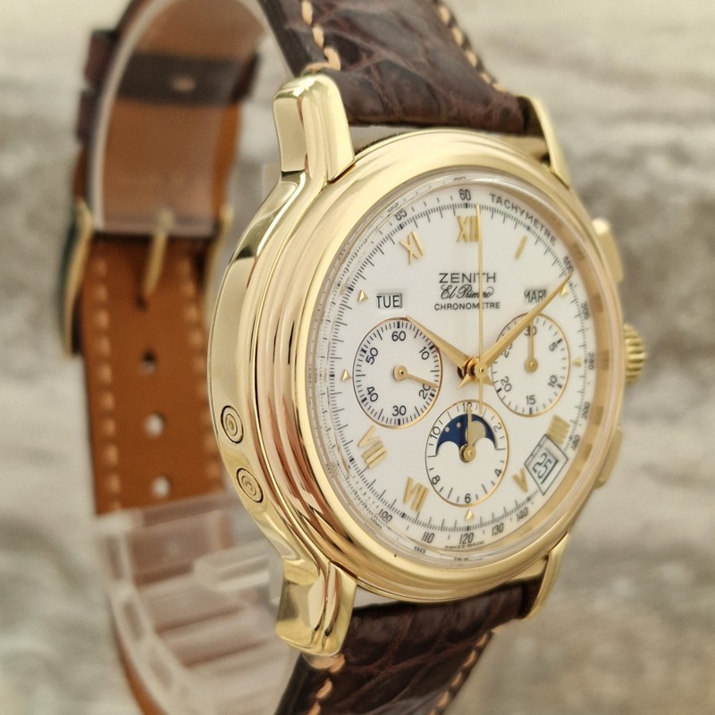 Zenith 18k El Primero Chronomaster Full Set - Sold
