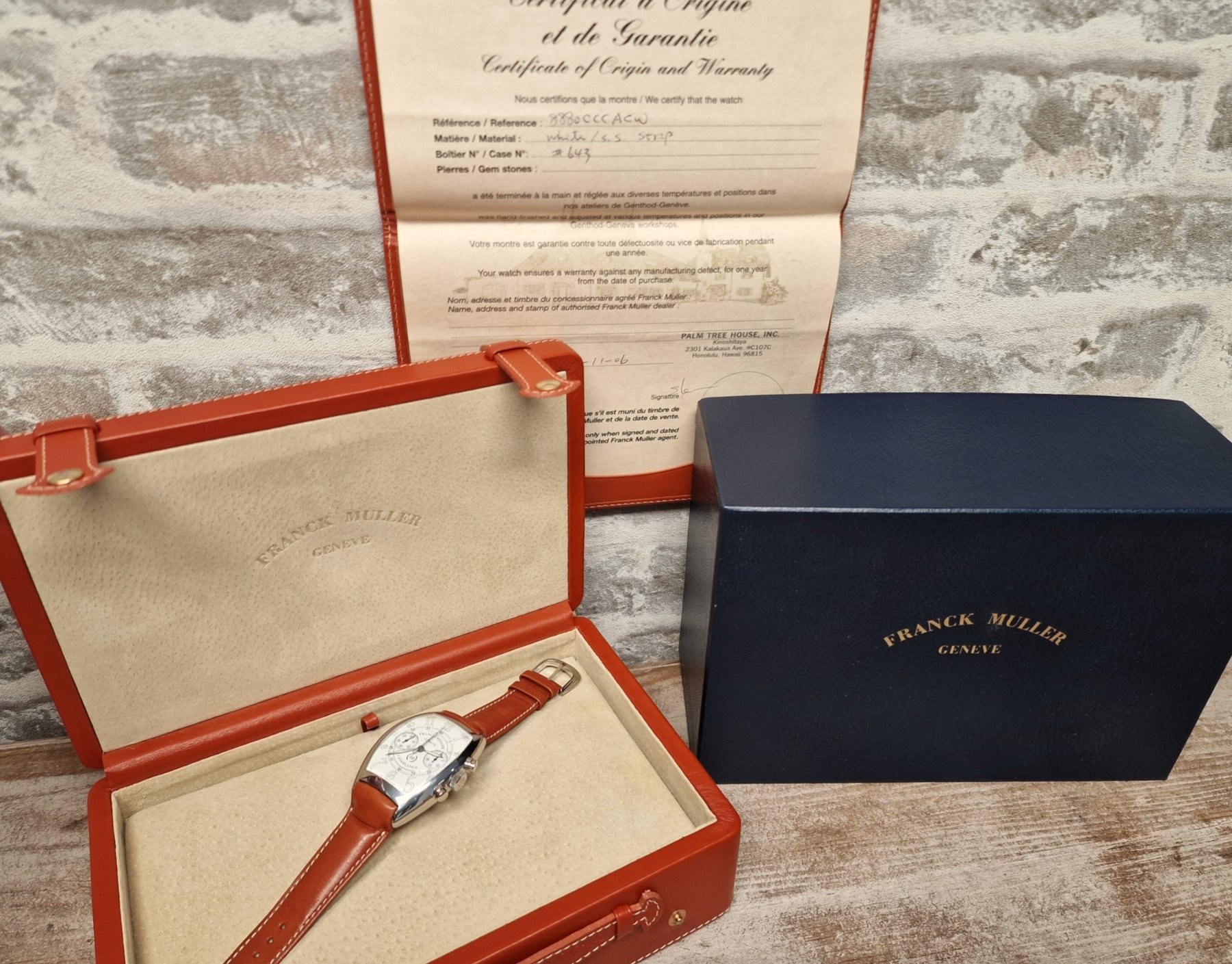 Franck Muller Casablanca Chrono 10th Anniversary Full Set