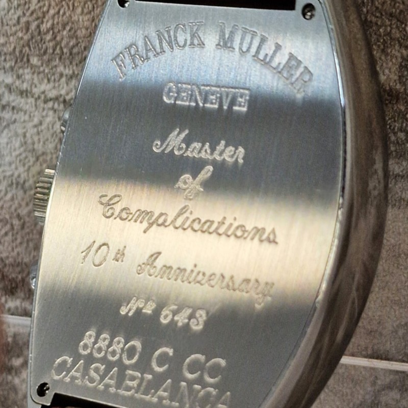 Franck Muller Casablanca Chrono 10th Anniversary Full Set