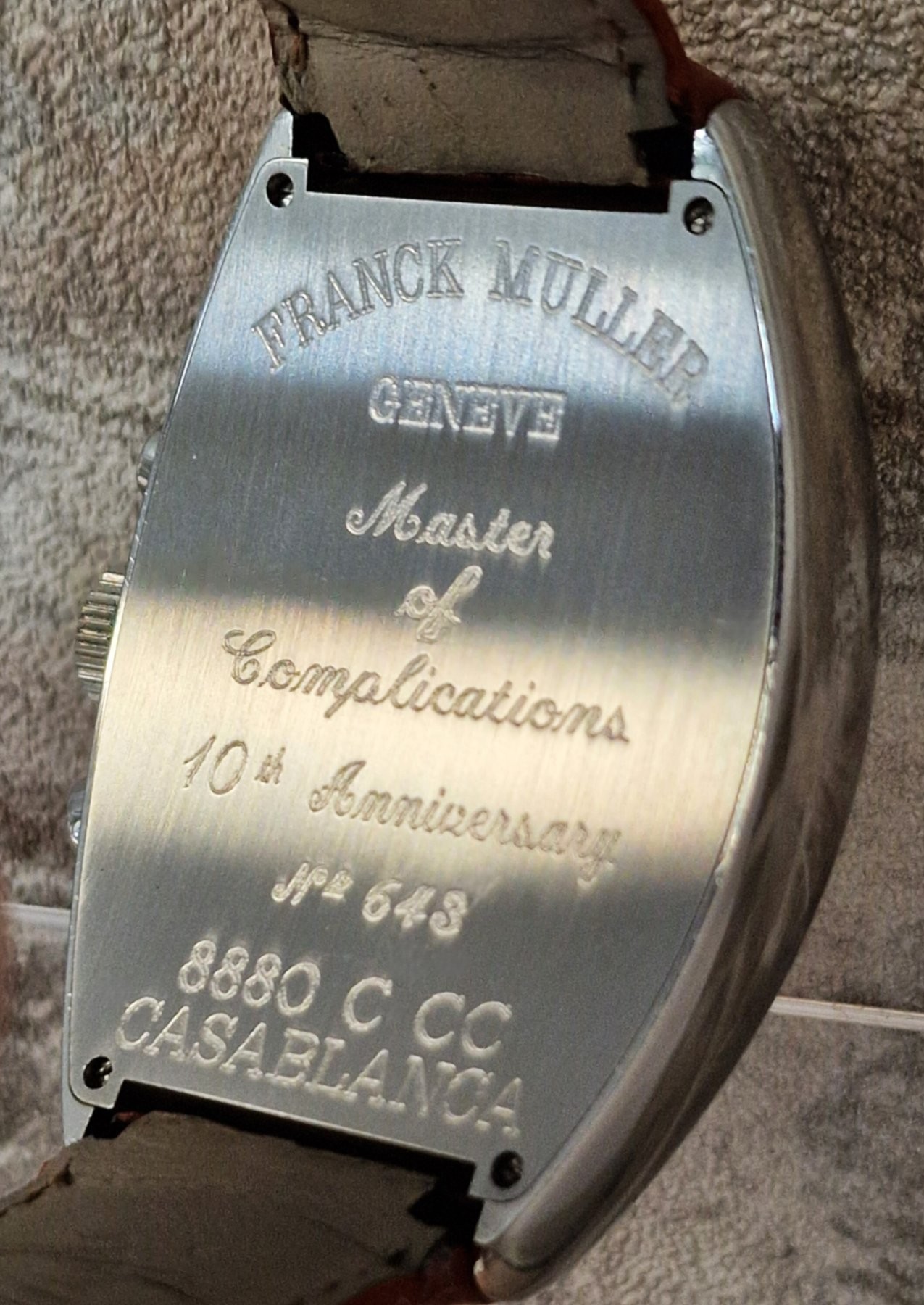 Franck Muller Casablanca Chrono 10th Anniversary Full Set