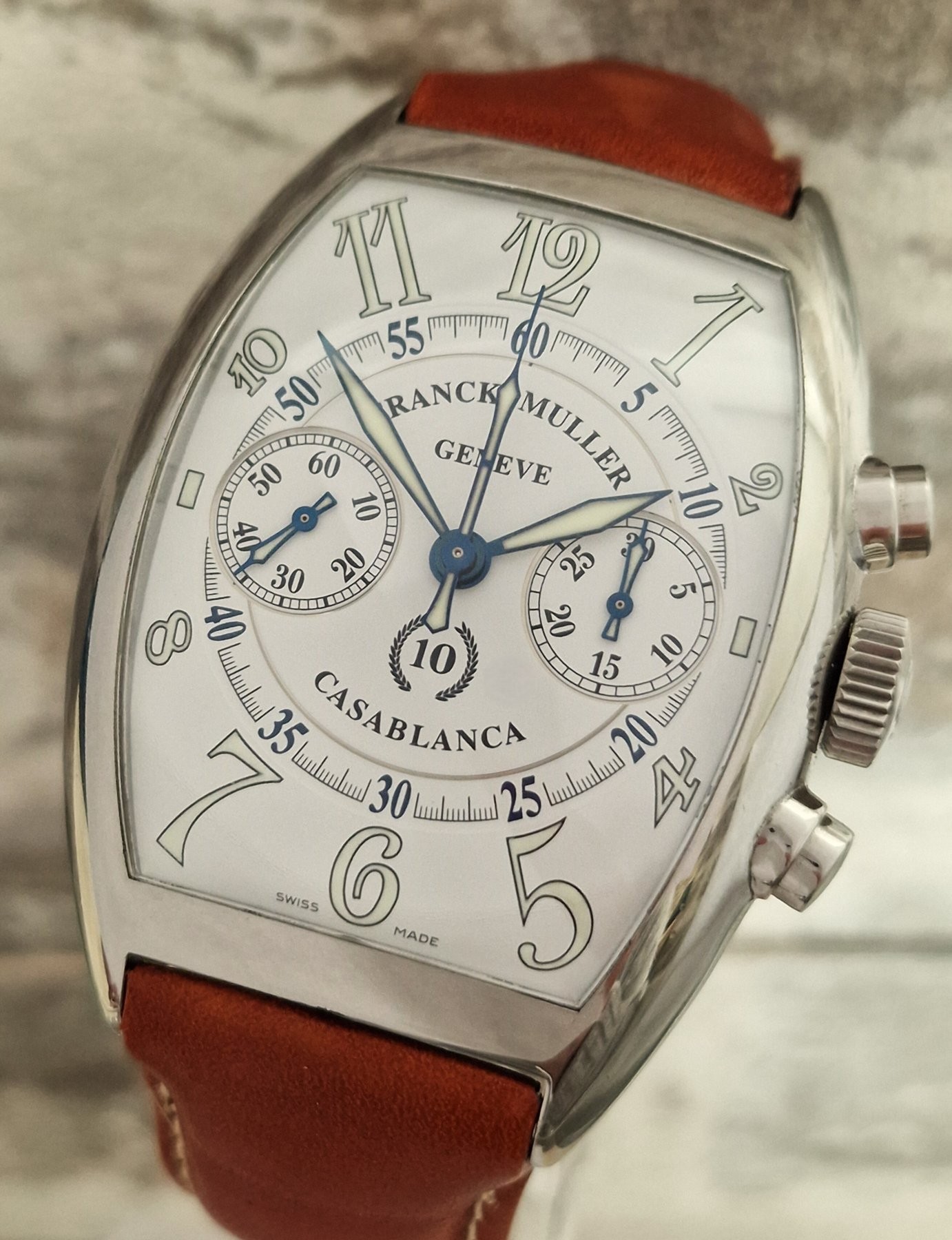 Franck Muller Casablanca Chrono 10th Anniversary Full Set