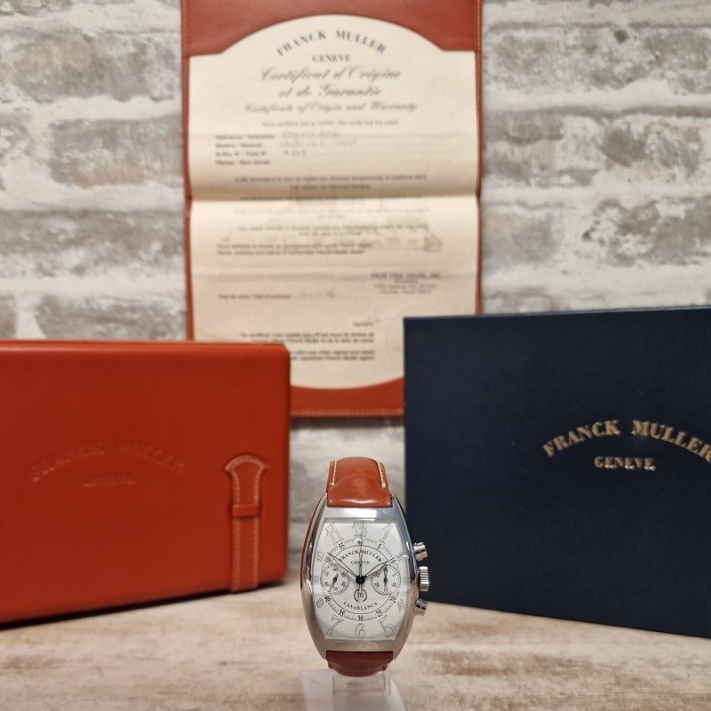 Franck Muller Casablanca Chrono 10th Anniversary Full Set