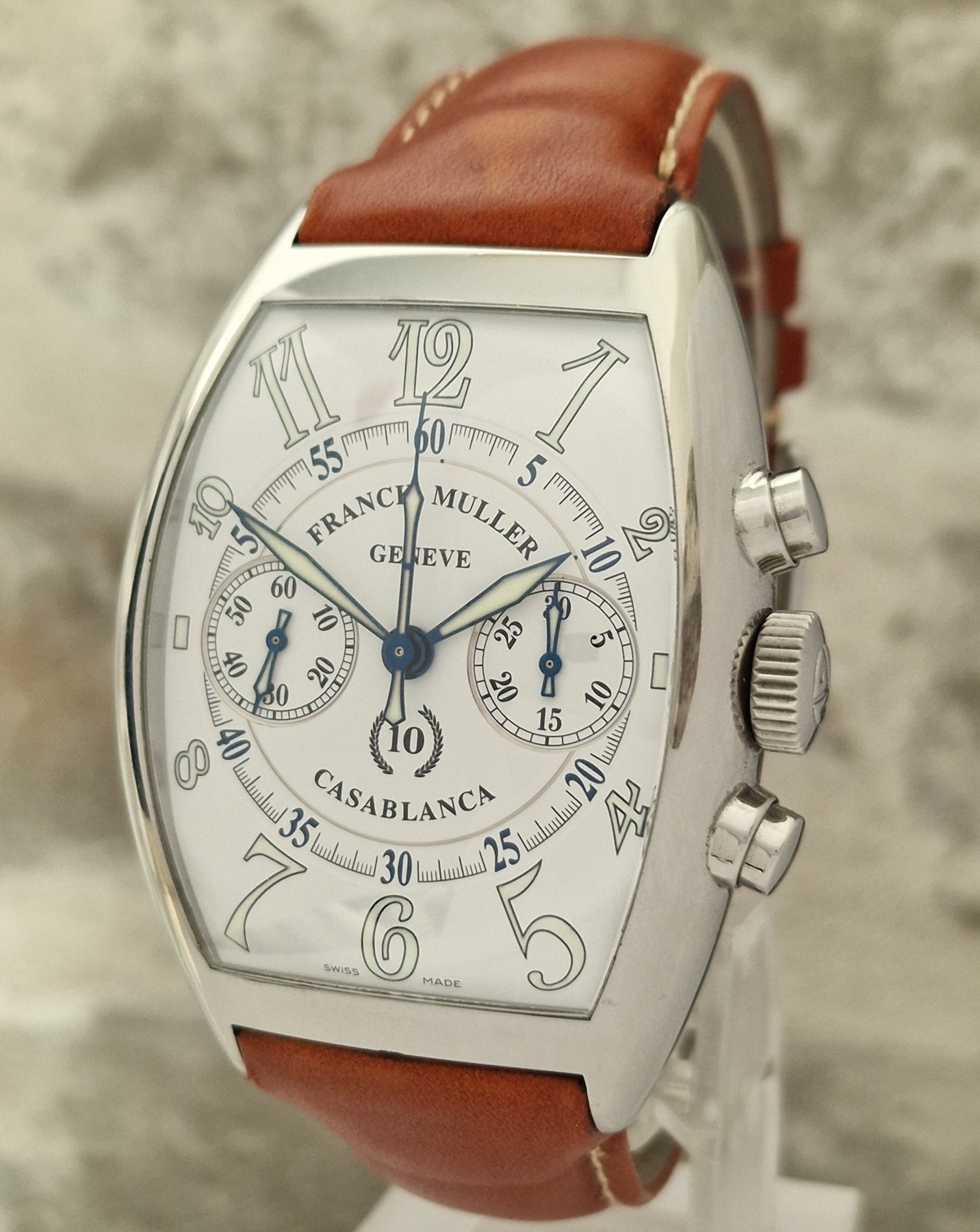 Franck Muller Casablanca Chrono 10th Anniversary Full Set