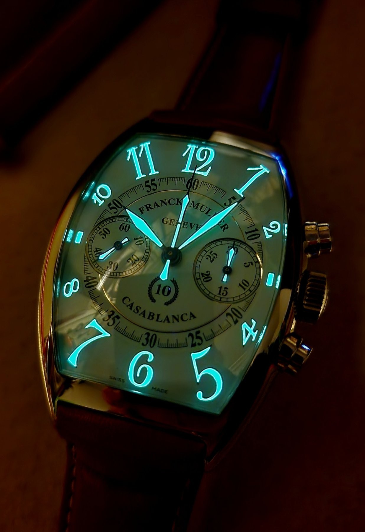 Franck Muller Casablanca Chrono 10th Anniversary Full Set