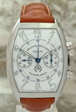 Franck Muller Casablanca Chronograph 10th Anniversary. Complete set.