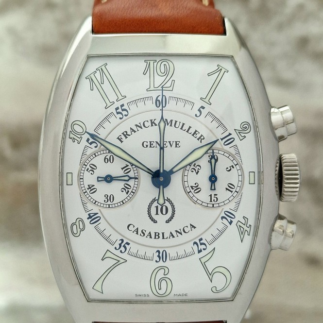 Franck Muller Casablanca Chronograph 10th Anniversary. Complete set.