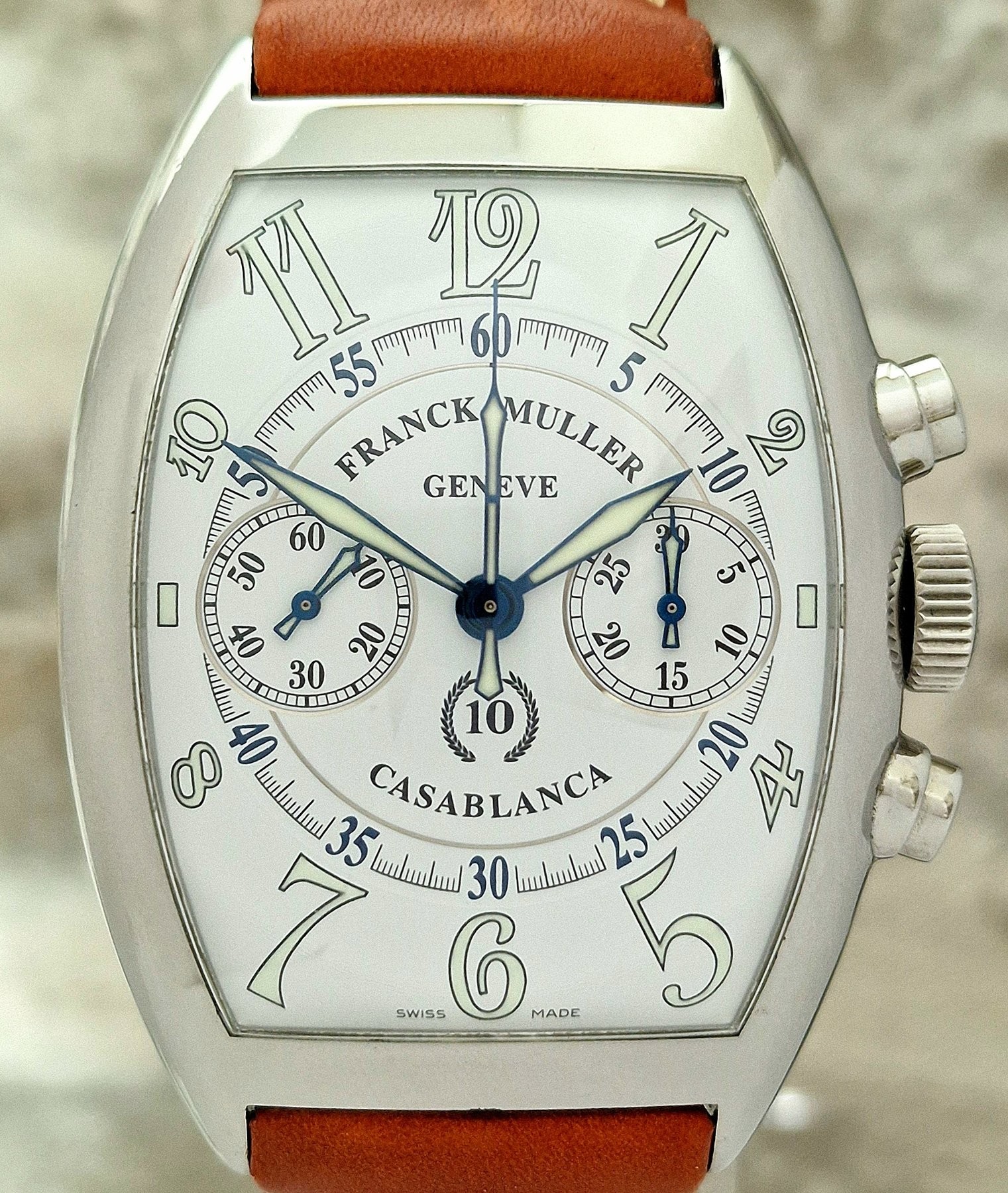 Franck Muller Casablanca Chrono 10th Anniversary Full Set