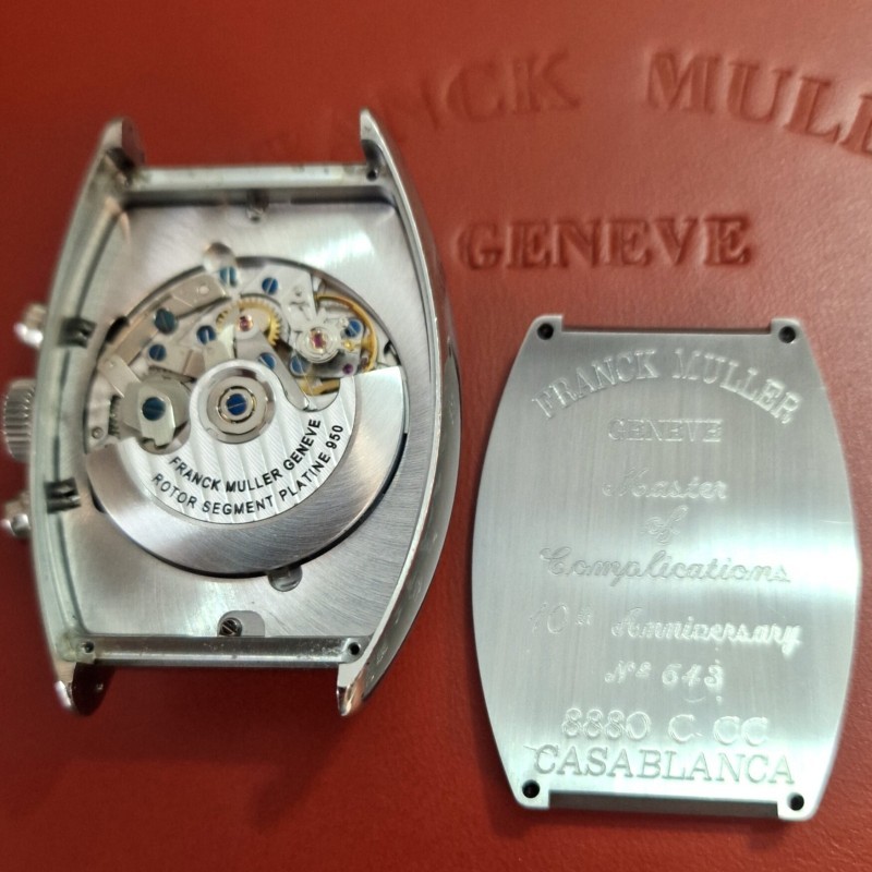 Franck Muller Casablanca Chrono 10th Anniversary Full Set