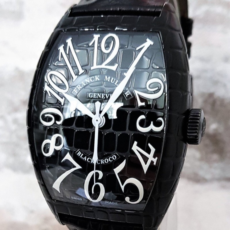 Franck Muller Black Croco - SOLD