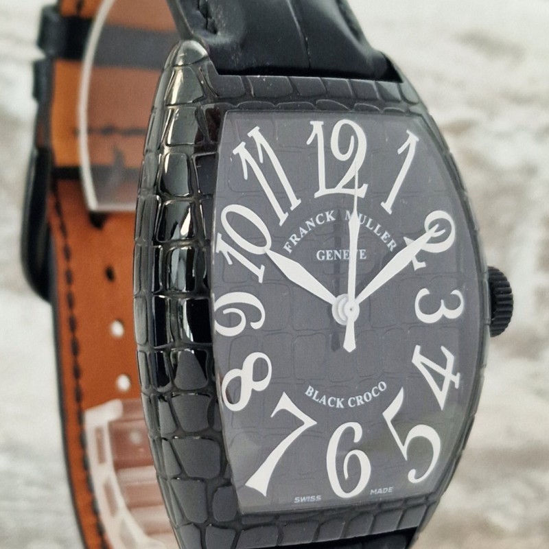 Franck Muller Black Croco - SOLD