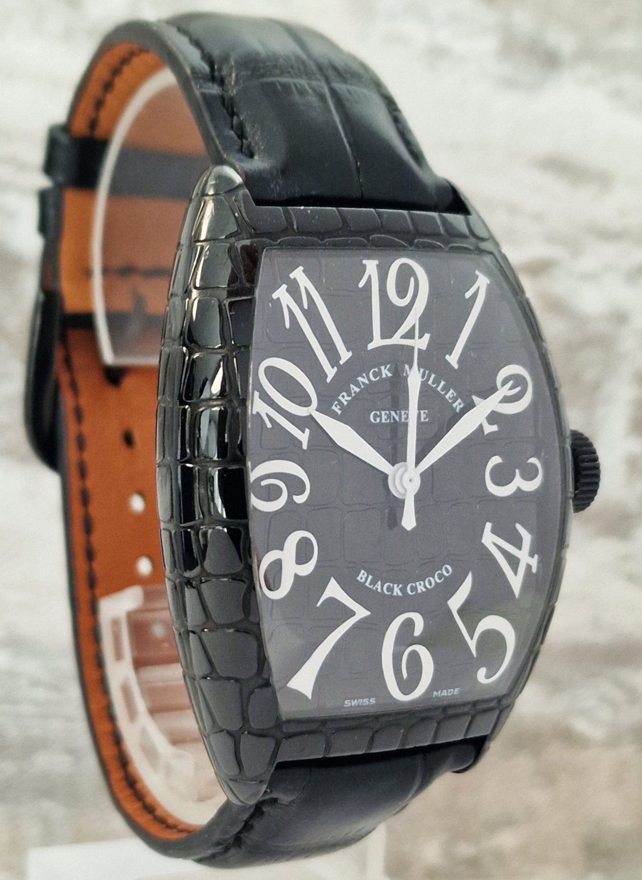 Franck Muller Black Croco - SOLD