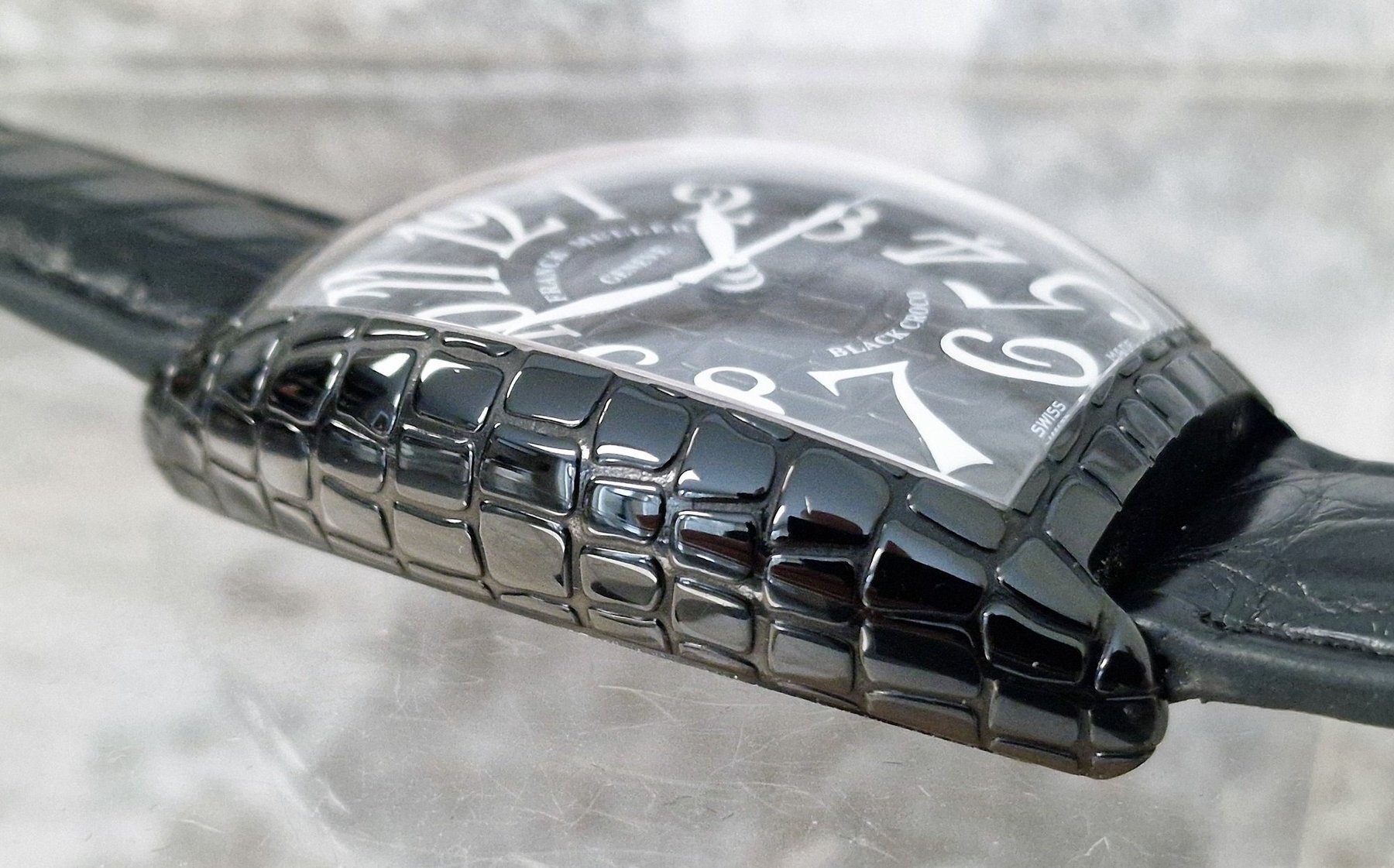 Franck Muller Black Croco - SOLD