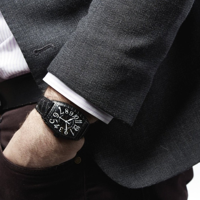 Franck Muller Black Croco - SOLD