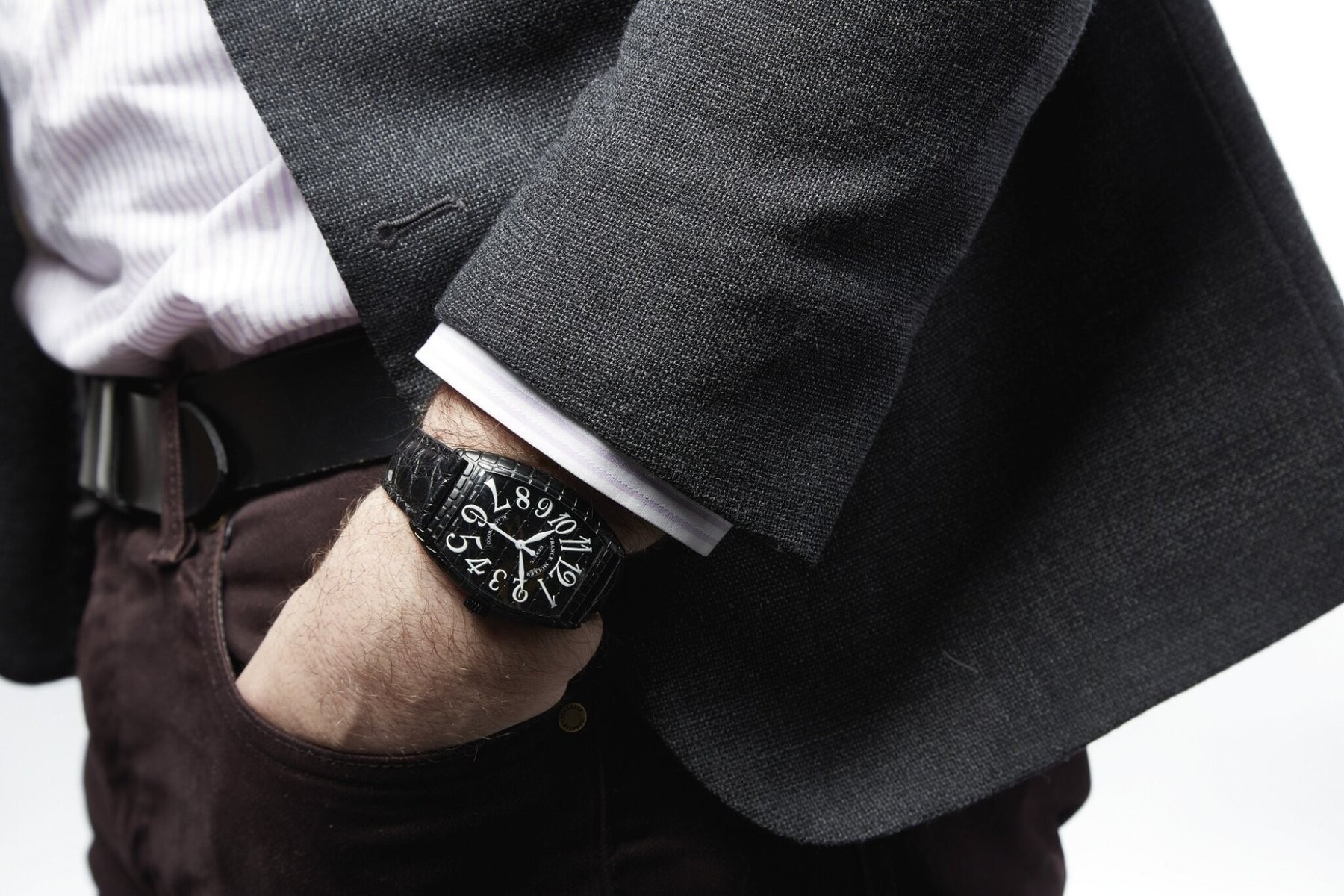 Franck Muller Black Croco - SOLD