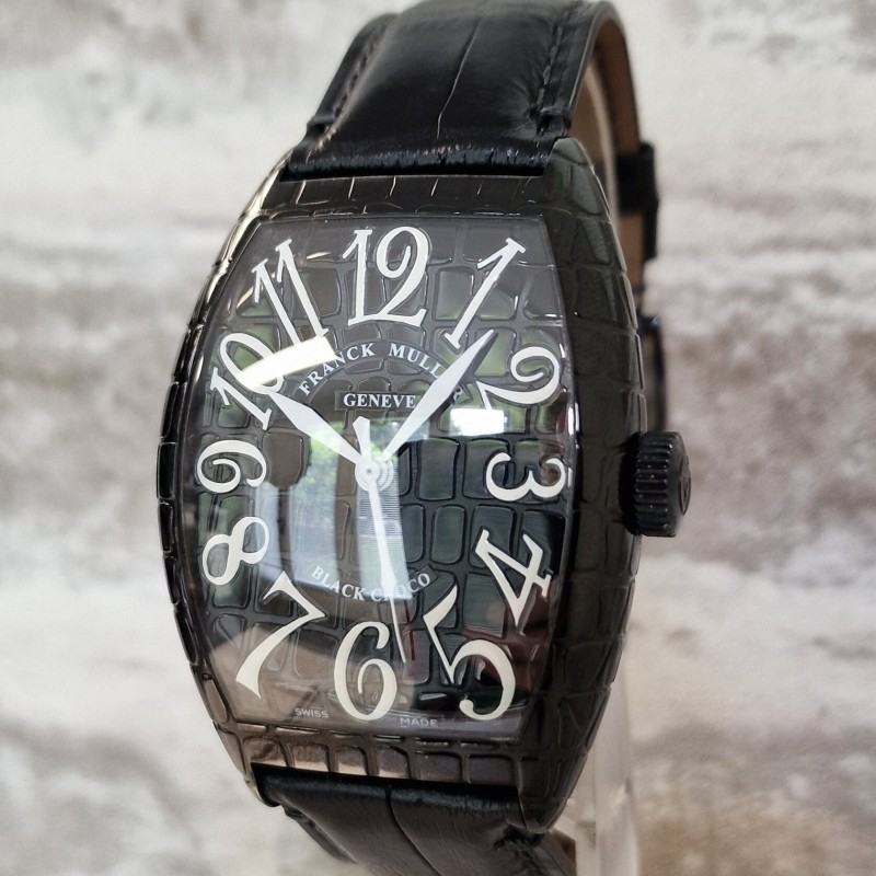 Franck Muller Black Croco - SOLD
