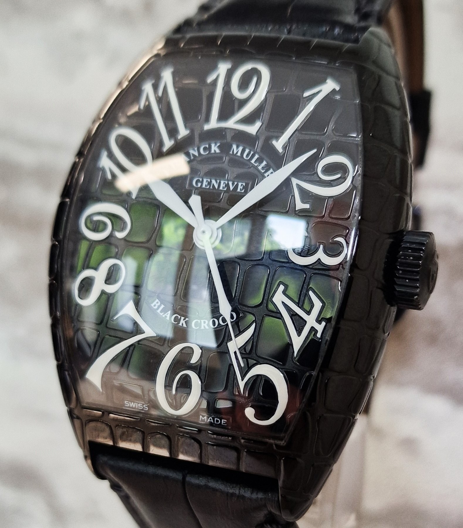 Franck Muller 18k Croco - VERKOCHT