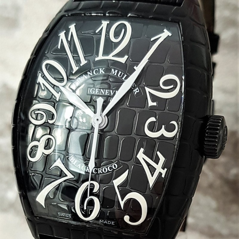 Franck Muller Black Croco - SOLD