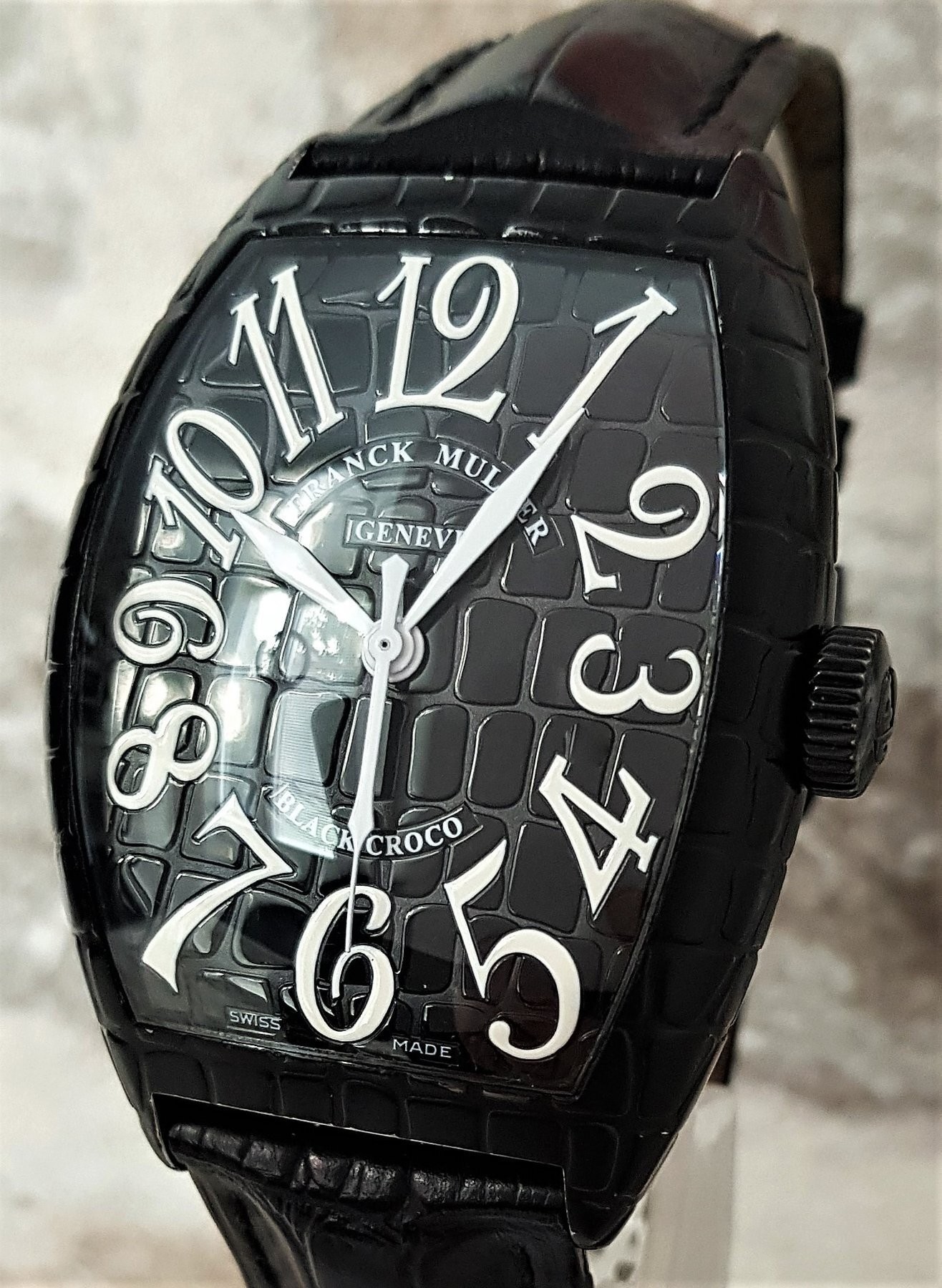 Franck Muller Black Croco - SOLD