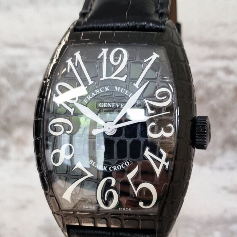 Franck Muller Black Croco - SOLD
