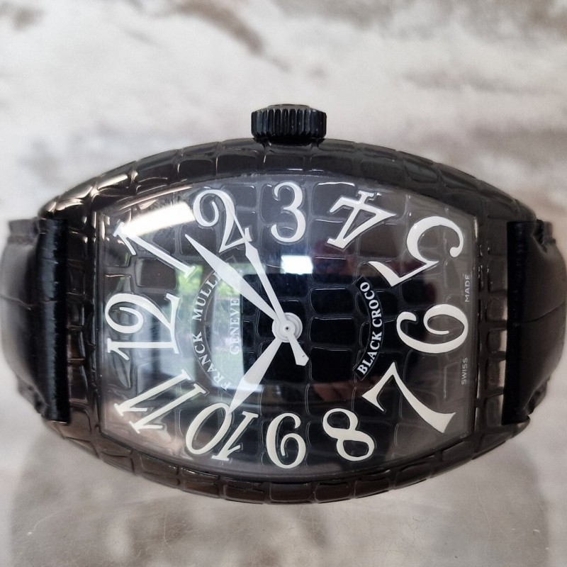 Franck Muller Black Croco - SOLD