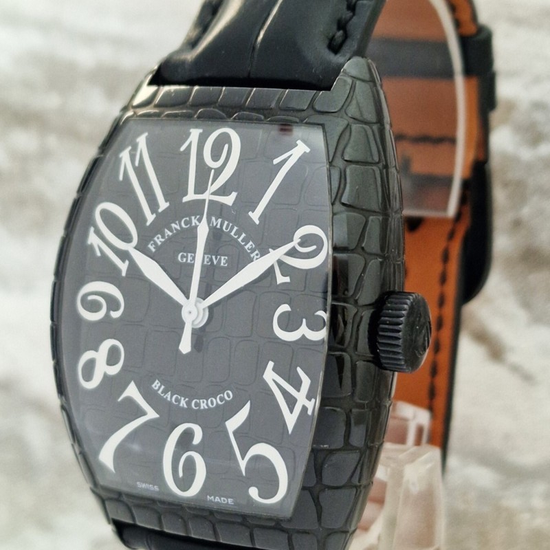 Franck Muller Black Croco - SOLD