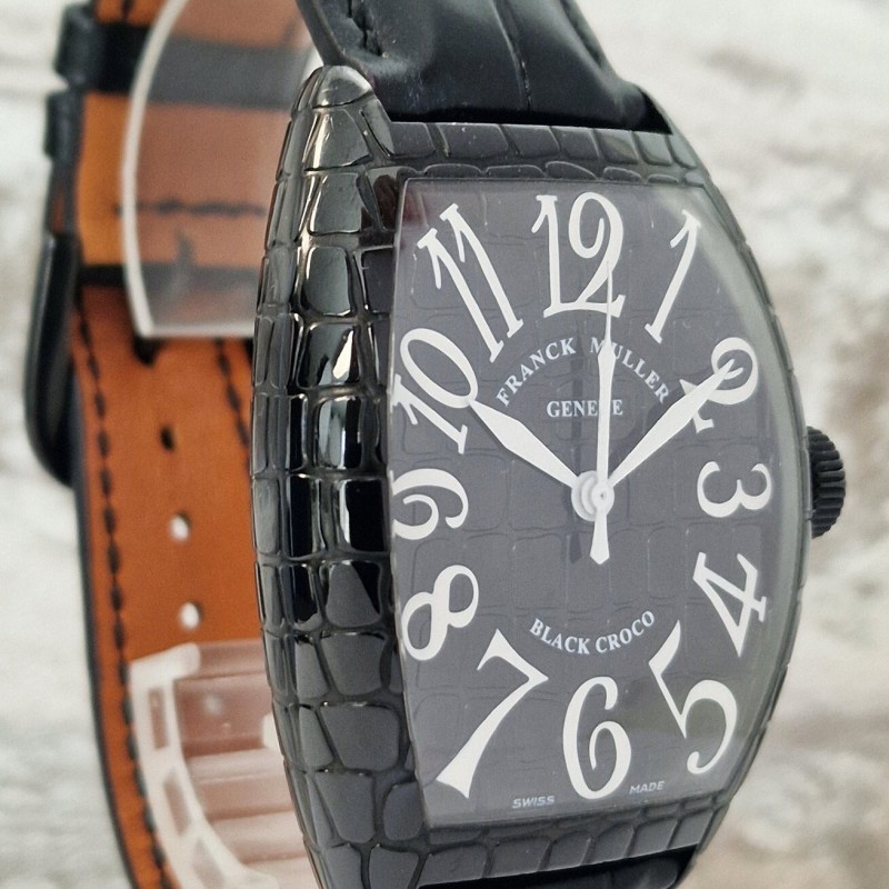 Franck Muller Black Croco - SOLD
