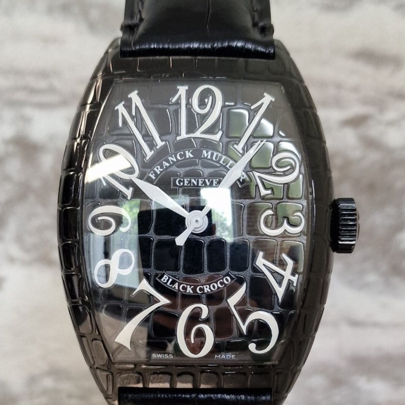 Franck Muller Black Croco Automatic