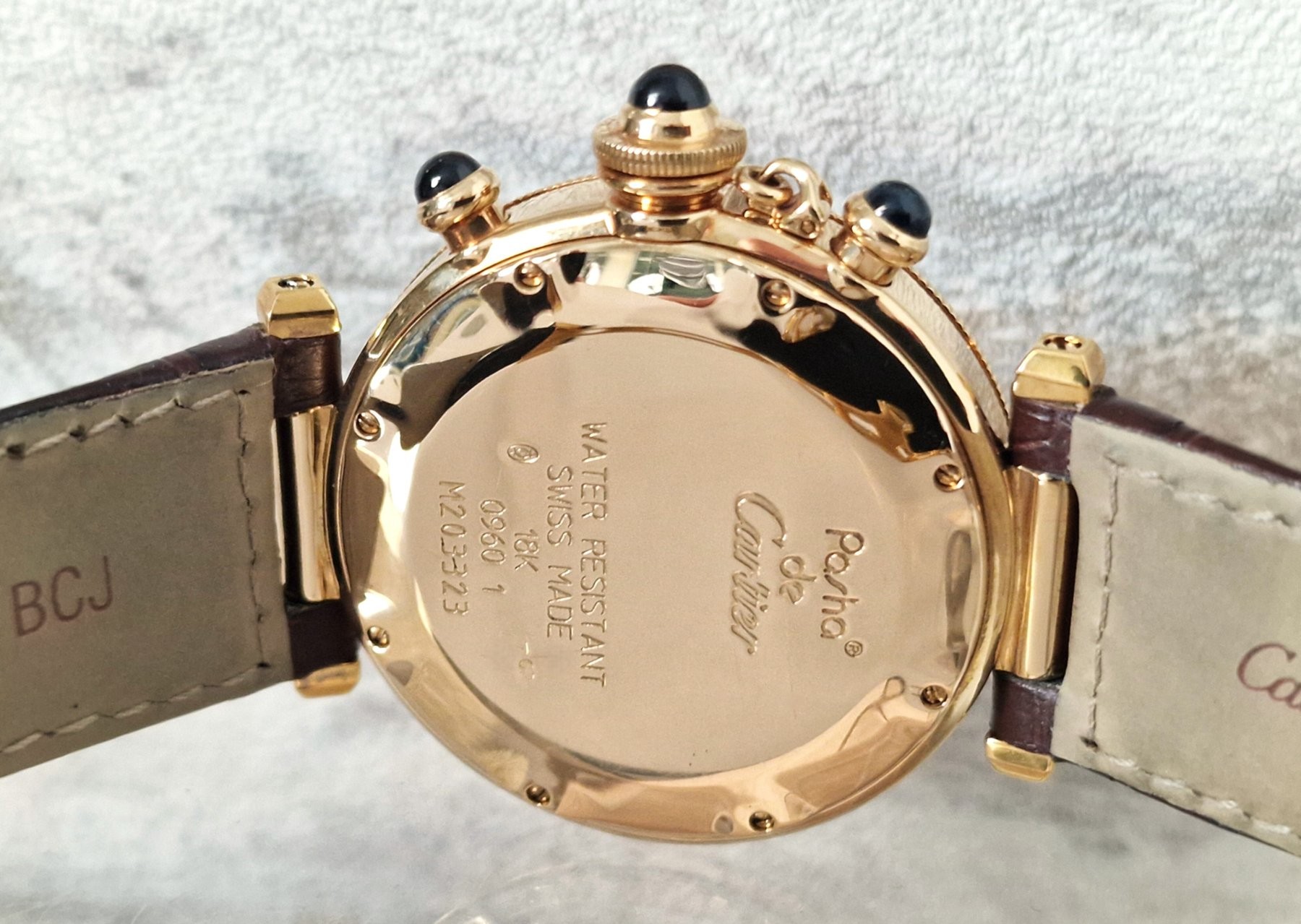 Cartier 18k Pasha Chronograaf VERKOCHT