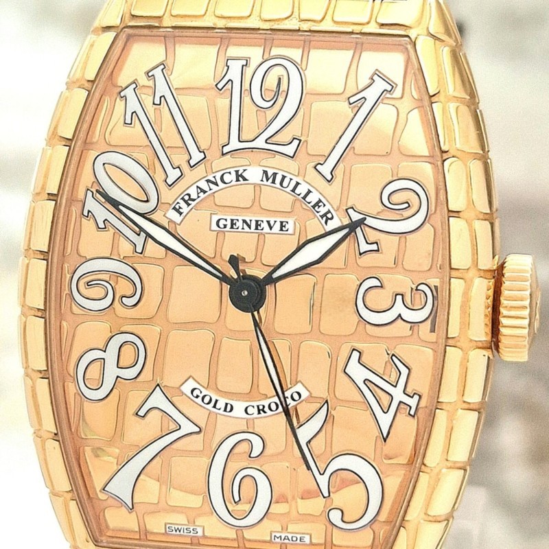 Franck Muller 18k Croco - Full Set. Franck Muller 18k Croco - Full Set.