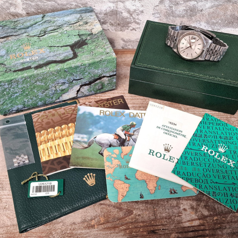 Rolex Oyster Perpetual Datejust 16234 Full Set