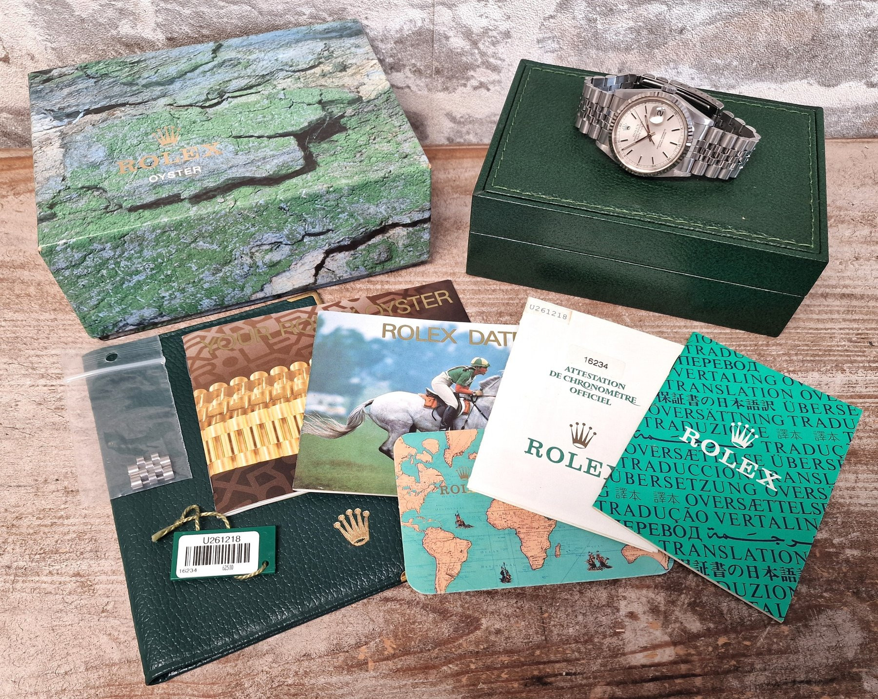 Rolex Oyster Perpetual Datejust 16234 Full Set