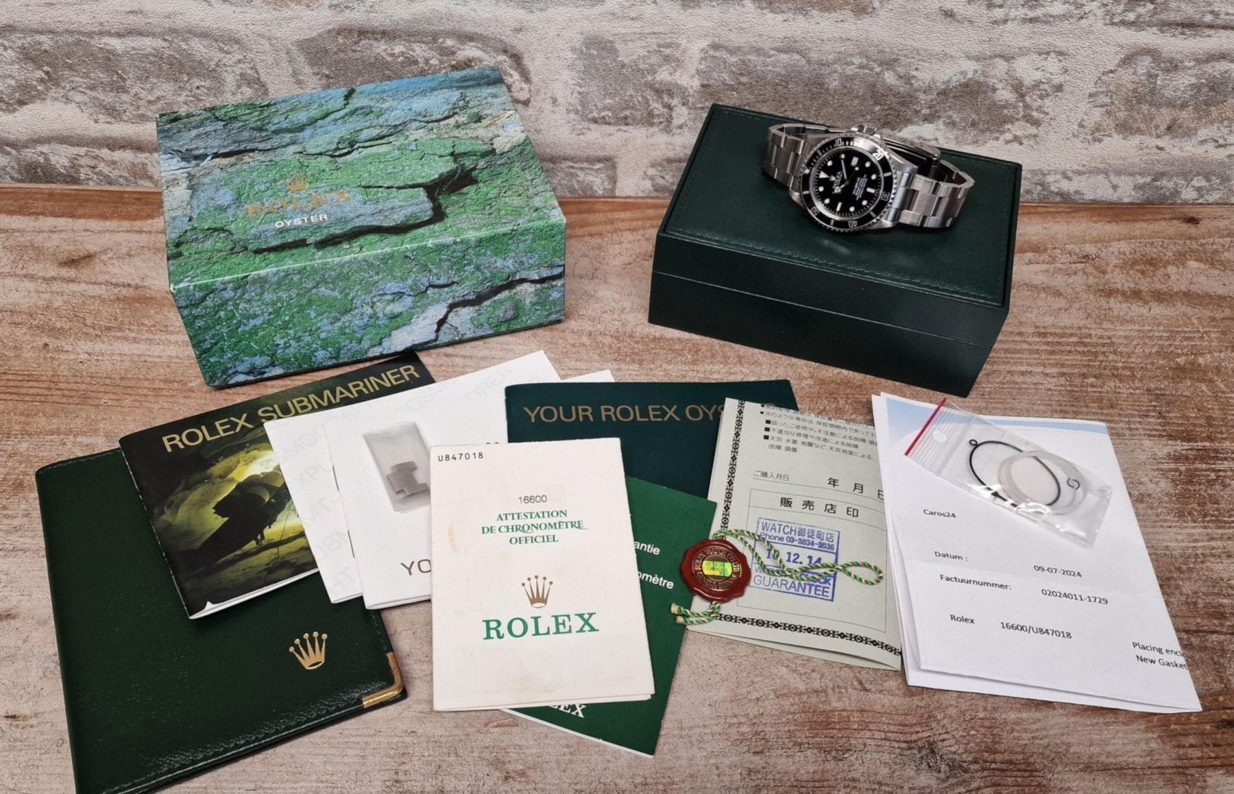 Rolex Sea-Dweller 16600 Full Set - Verkocht Rolex Sea-Dweller 16600 Full Set - Verkocht