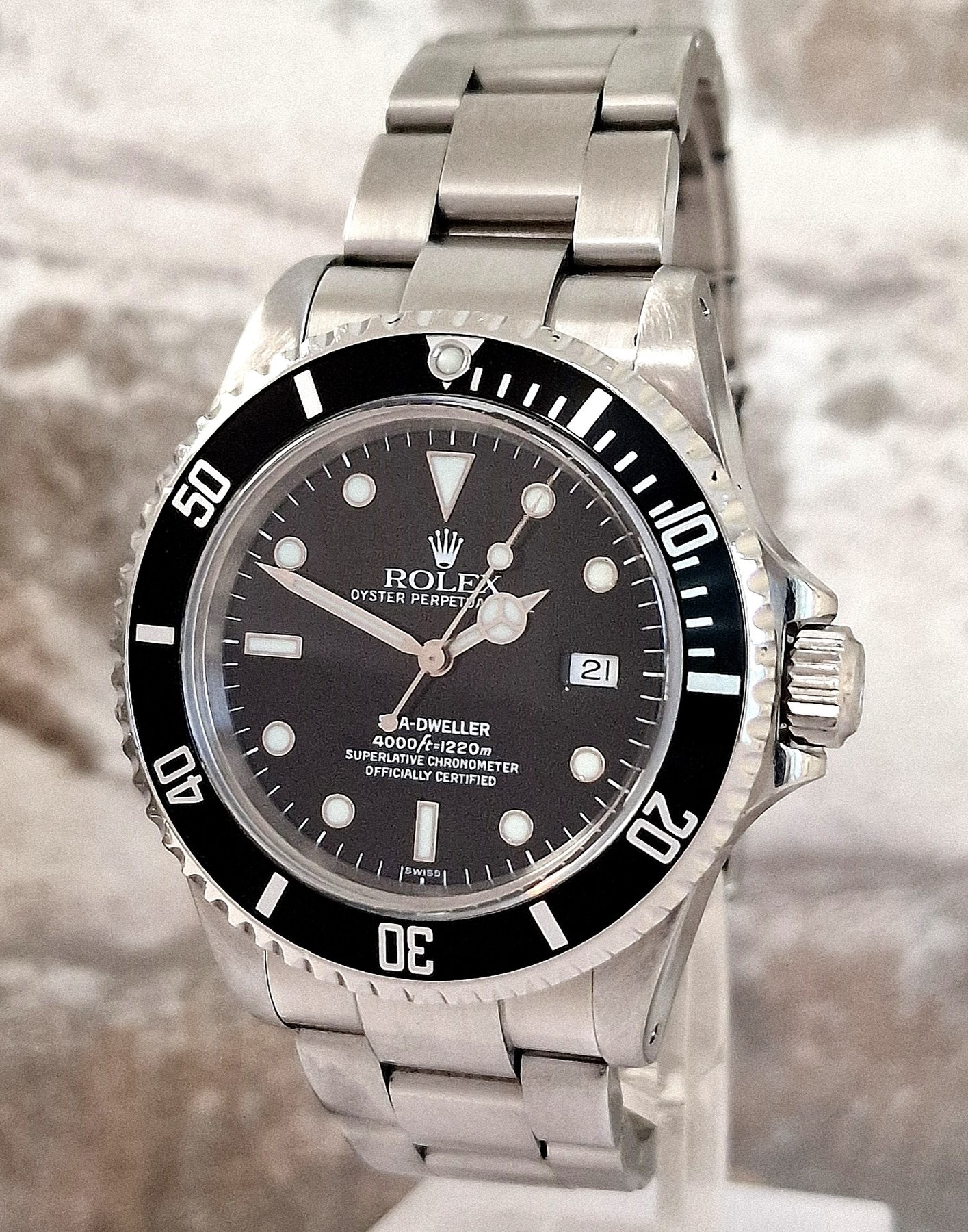 Rolex Sea-Dweller 16600 Full Set - Verkocht Rolex Sea-Dweller 16600 Full Set - Verkocht