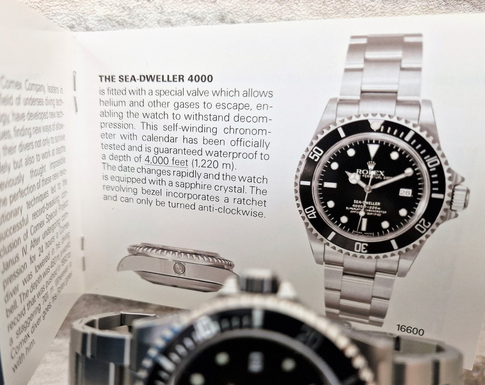 Rolex Sea-Dweller 16600 - Verkocht